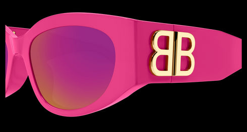 BALENCIAGA 55 Sunglass Woman Recycled Accessories